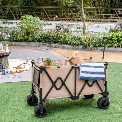 Large Outdoor Portable Garden Cart