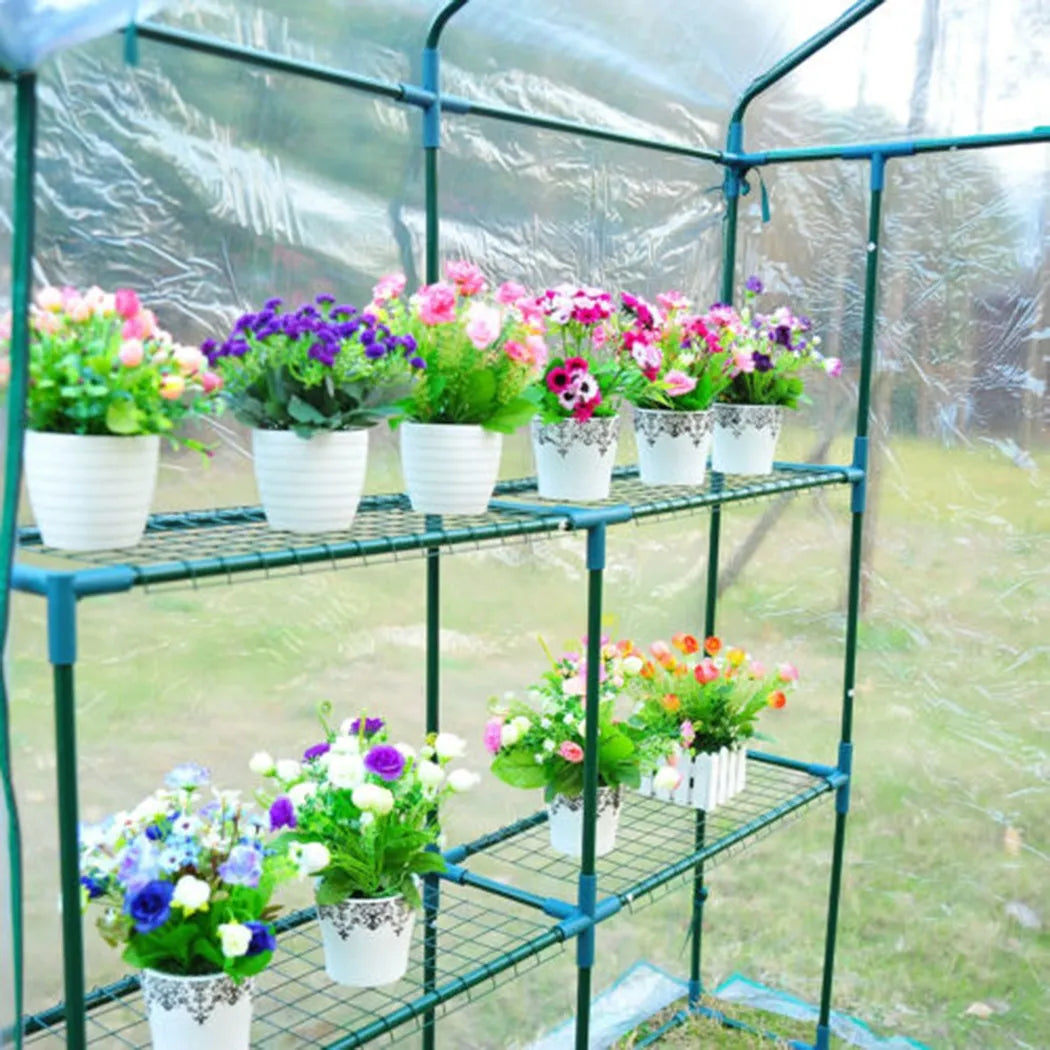 Garden Clear PVC Frame Mini Greenhouse