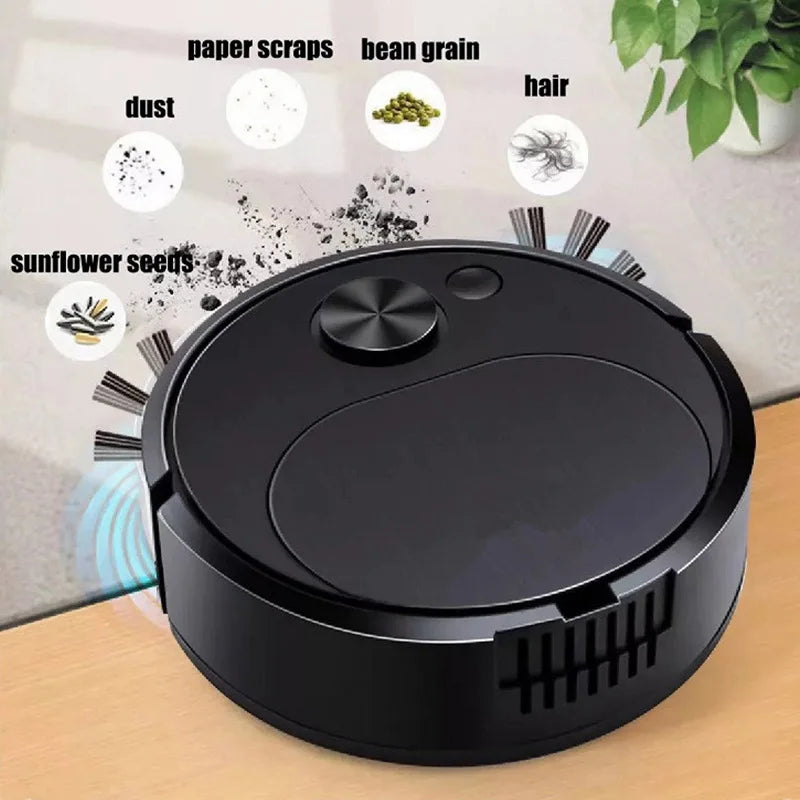 2023 3 In 1 Smart Sweeping Robot Home Mini Sweeper Wireless Vacuum Cleaner Sweeping Robots For Home Use