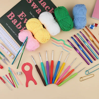 KRABALL Knitting Crochet Hook Set