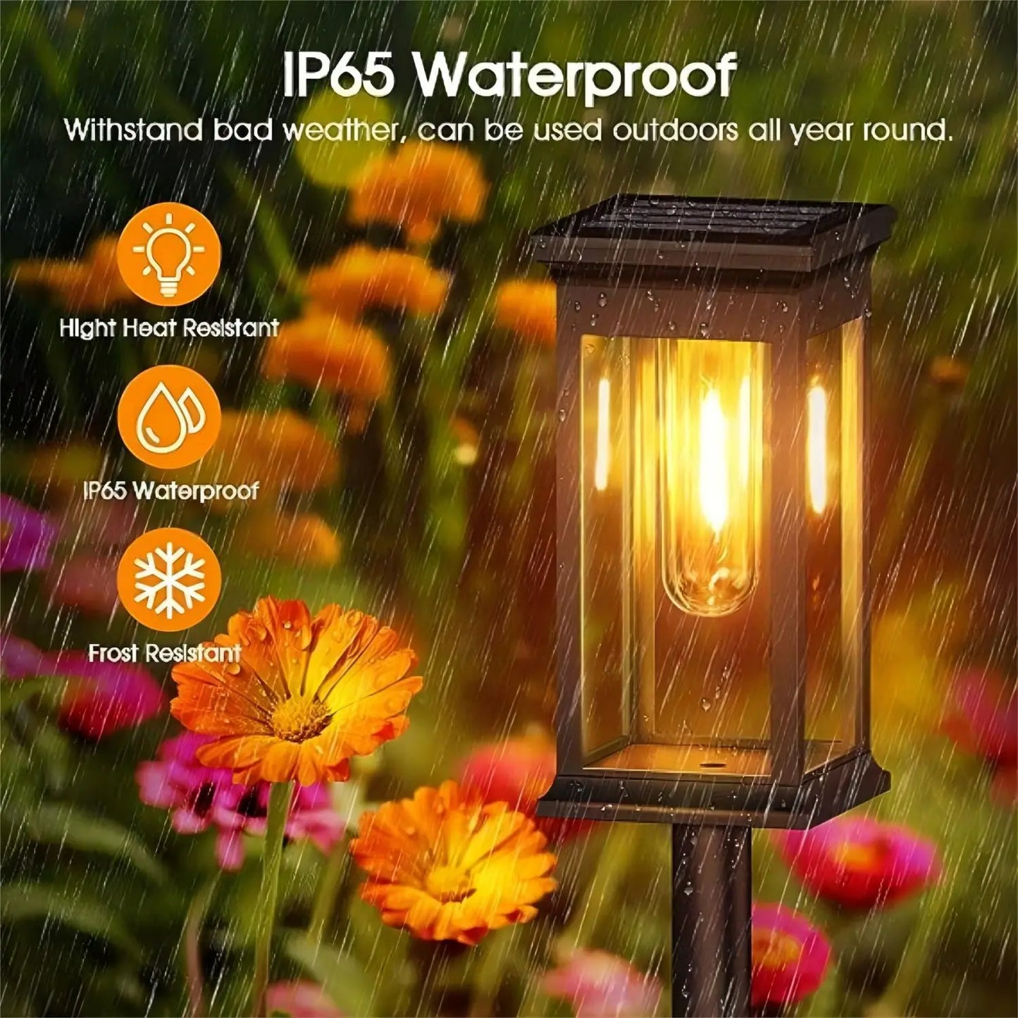 Solar Pathway Lights Outdoor Solar Pathway Garden Lamp