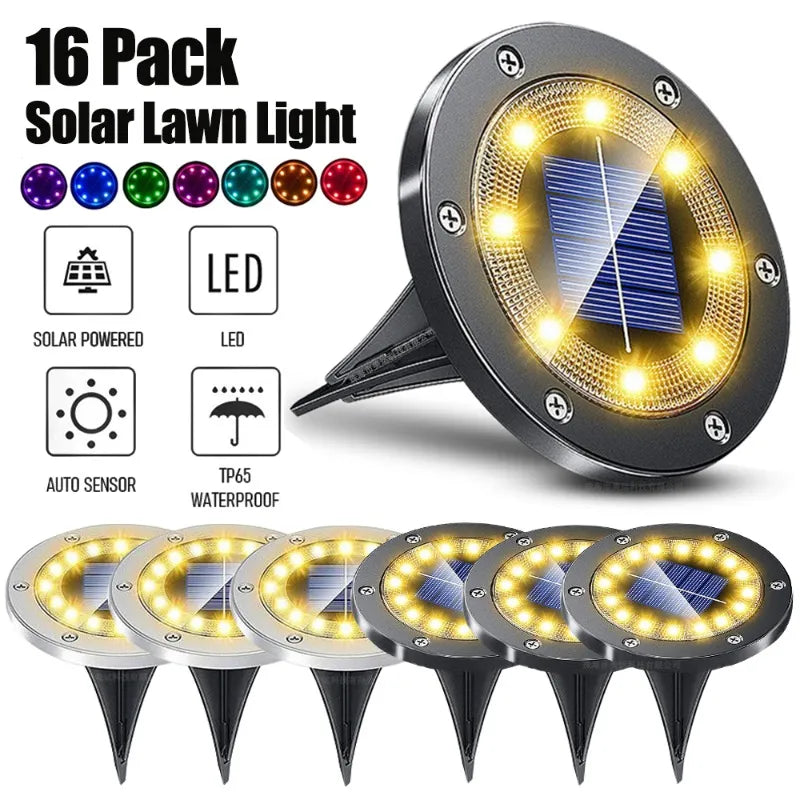 LED Waterproof Solar Lawn Lights