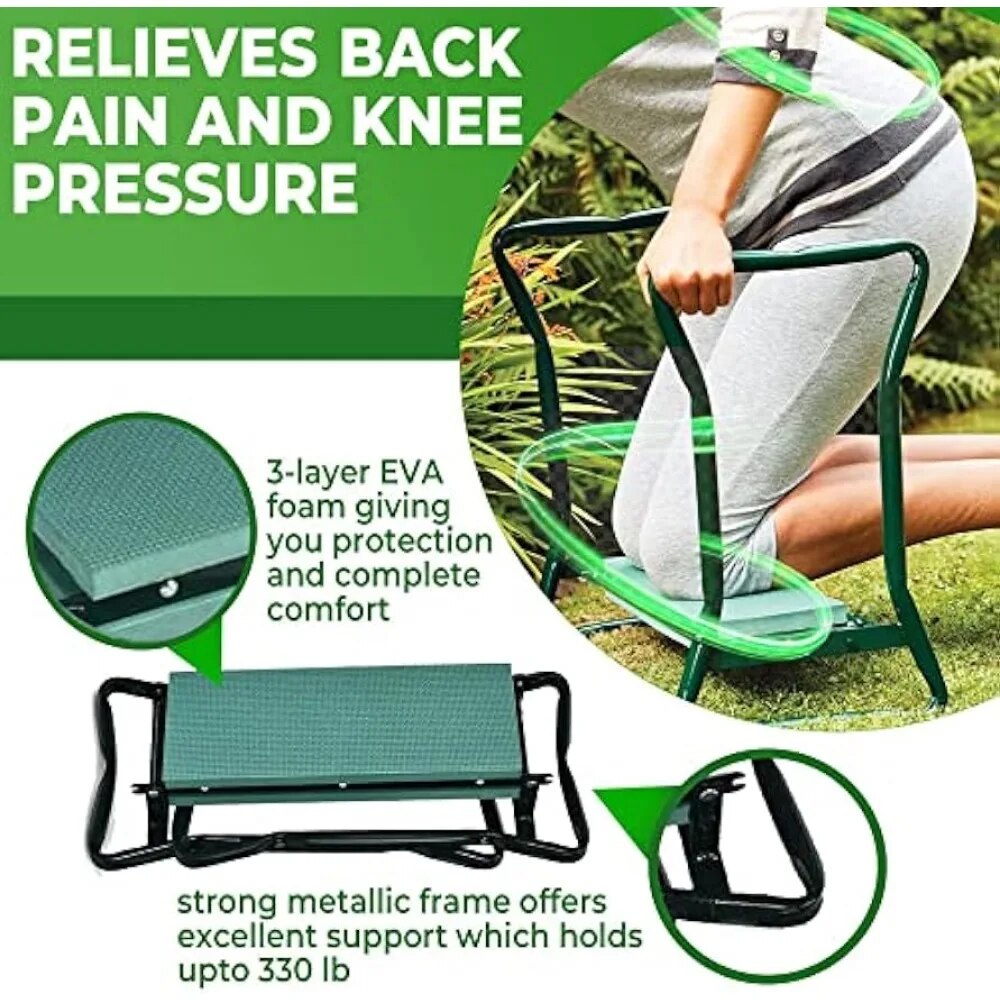 H&GT Garden Foldable Kneeler