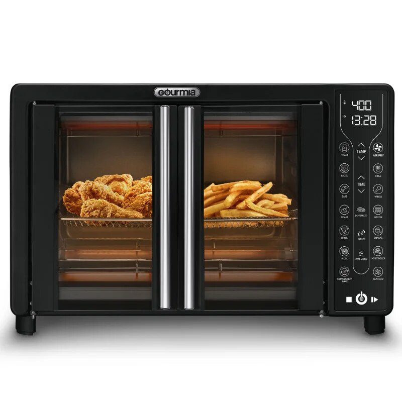 Gourmia Digital French Door Air Fryer Toaster Oven