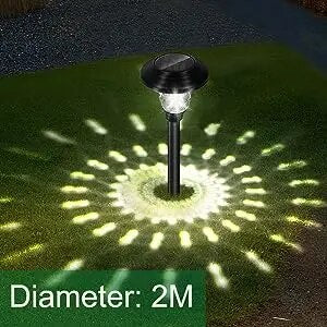 6 pack Outdoor Solar Pathway Lights