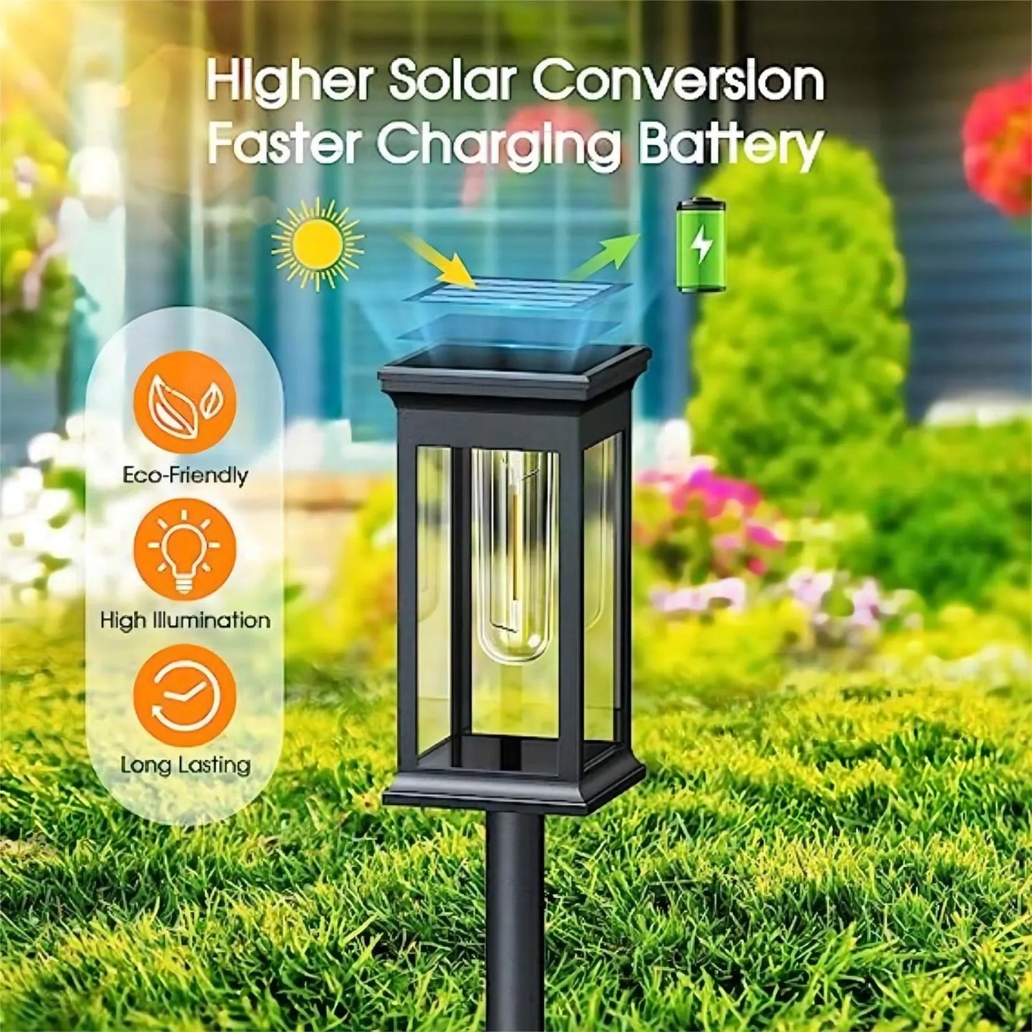 Solar Pathway Lights Outdoor Solar Pathway Garden Lamp