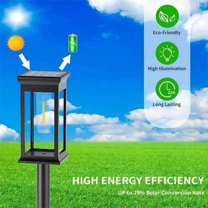 Solar Pathway Lights Outdoor Solar Pathway Garden Lamp