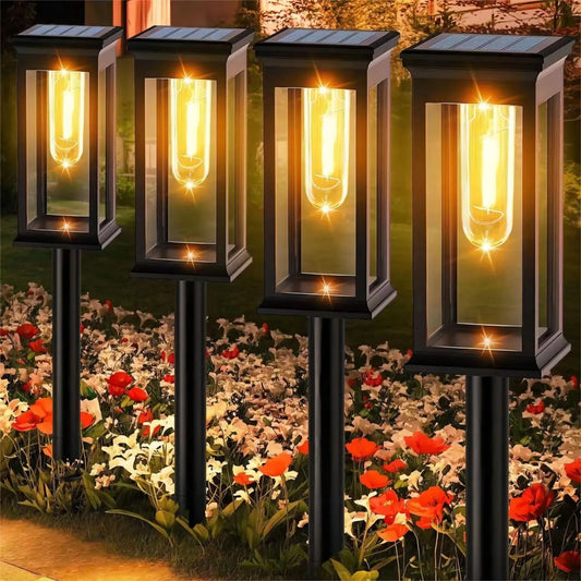 Solar Pathway Lights Outdoor Solar Pathway Garden Lamp